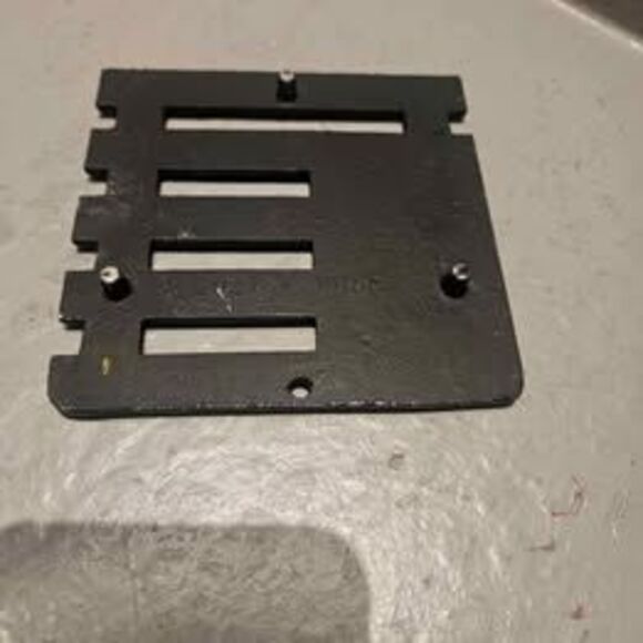 Cast Iron Trivet Set of 3 Humorous  4.5 x 4.5" - Picture 2 of 7